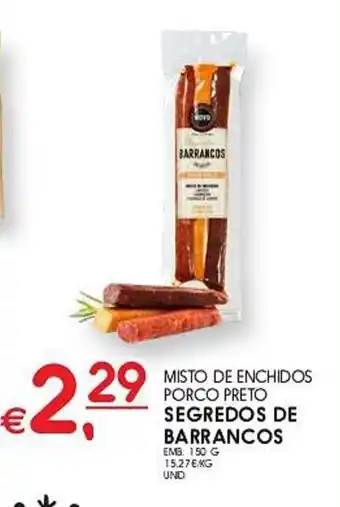 MISTO DE ENCHIDOS PORCO PRETO SEGREDOS DE BARRANCOS EMB: 150 G