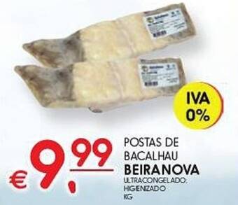 Meu Super POSTAS DE BACALHAU BEIRANOVA promoção