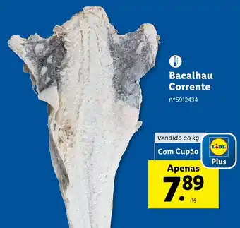 Lidl Bacalhau Corrente Vendido ao kg promoção