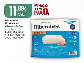 Intermarché BACALHAU Riberalves promoção