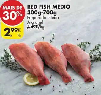 Pingo Doce RED FISH MÉDIO 300g-700g promoção