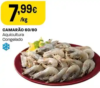 Intermarché CAMARÃO 60/80 Aquicultura Congelado promoção