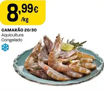 Intermarché CAMARÃO 20/30 Aquicultura Congelado promoção