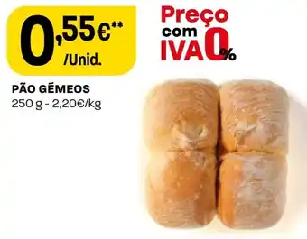 Intermarché PÃO GEMEOS 250g promoção