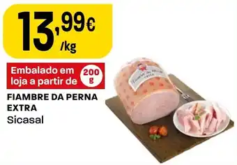 Intermarché FIAMBRE DA PERNA EXTRA Sicasal promoção