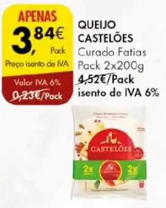 Pingo Doce QUEIJO CASTELÕES Pack 2x200g promoção