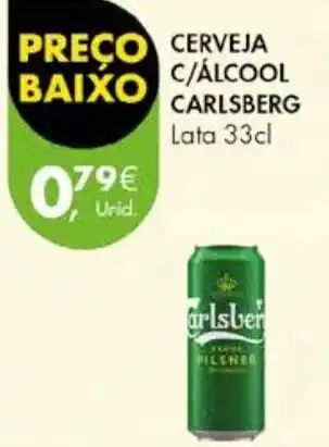 Pingo Doce CERVEJA C/ÁLCOOL CARLSBERG Lata 33cl promoção