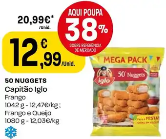 Intermarché 50 NUGGETS Capitão Iglo Frango promoção