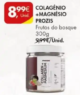 Pingo Doce COLAGÉNIO + MAGNESIUM PROZIS Frutos do bosque 300g promoção