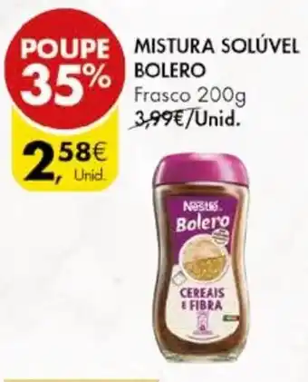 Pingo Doce MISTURA SOLÚVEL BOLERO frasco 200g promoção