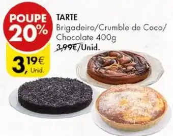 Pingo Doce TARTE 400g promoção