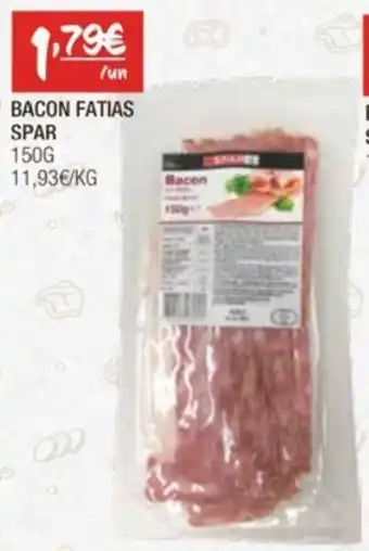BACON FATIAS SPAR 150G