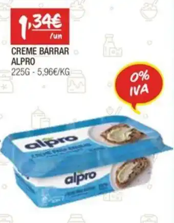 Spar CREME BARRARO ALPRO 225G promoção