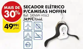 Pingo Doce SECADOR ELÉTRICO P/CAMISAS HOFFEN promoção