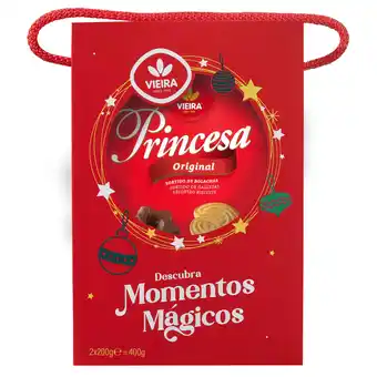Continente Bolachas sortido princesa pack natal promoção