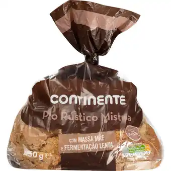 Continente Pão rústico mistura promoção