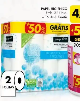 Pingo Doce Papel Higiénico promoção