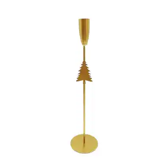 Continente Castiçal árvore dourado promoção