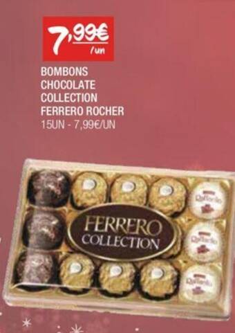 Spar BOMBONS CHOCOLATE COLLECTION FERRERO ROCHER 15un promoção