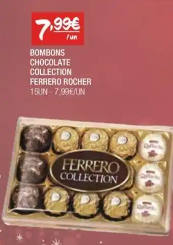 BOMBONS CHOCOLATE COLLECTION FERRERO ROCHER 15un