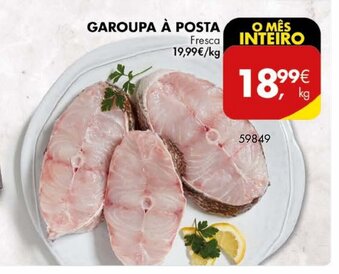 Pingo Doce Garoupa á Posta promoção