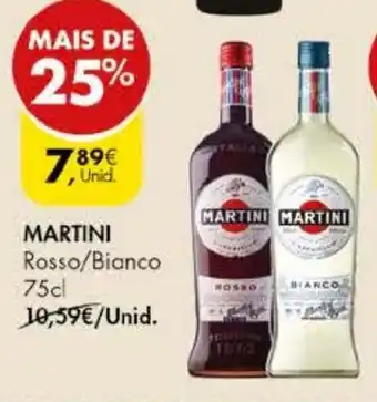 Pingo Doce MARTINI Rosso/Bianco 75cl promoção