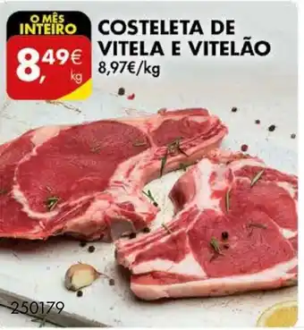 Pingo Doce Coslateta de Vitela e Vitelão promoção