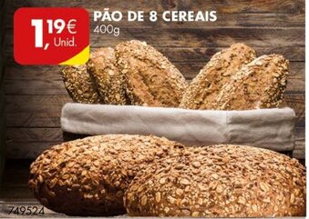 Pão de 8 Cereais 400g