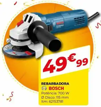 Bricomarché Rebarbadora Bosch 700W promoção