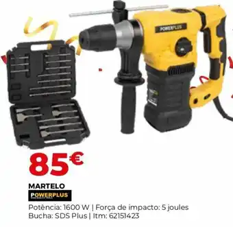 Bricomarché Martelo 1600W promoção