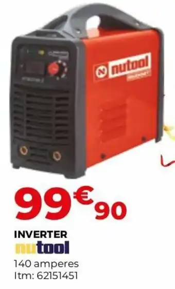 Bricomarché Inverter Nutool 140 Amperes promoção