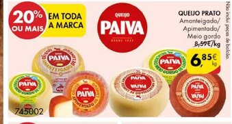 Pingo Doce Queijo Prato promoção