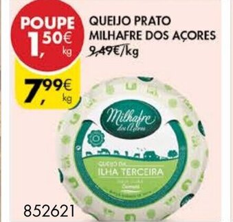Pingo Doce Queijo Prato Milhafre dos Açores promoção