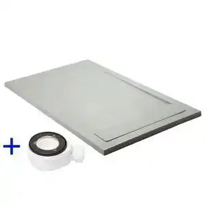 Brico Depôt Base de duche de resina 170x70 premium ambiente cinza ral 7037 70x170 promoção