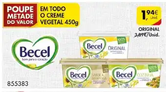 Pingo Doce Becel Original promoção