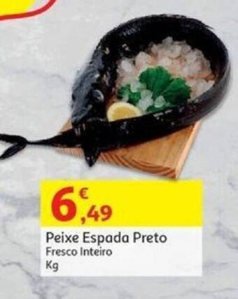 Auchan Peixe Espada Preto Fresco Inteiro Kg promoção