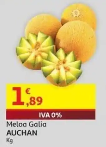 Meloa Galia AUCHAN Kg