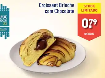 ALDI Croissant Brioche com Chocolate promoção