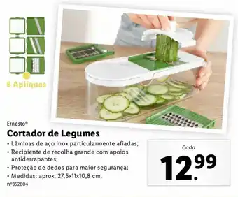 Cortador de Legumes 27,5x11x10,8cm