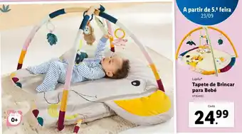 Lidl Tapete de Brincar para Bebé promoção