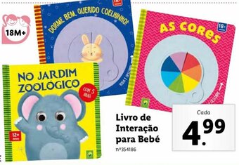 Lidl Livro de Interação para Bebé promoção