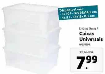 Caixas Universais