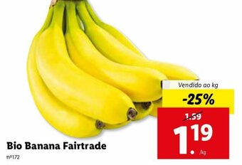 Lidl Bio Banana Fairtrade promoção