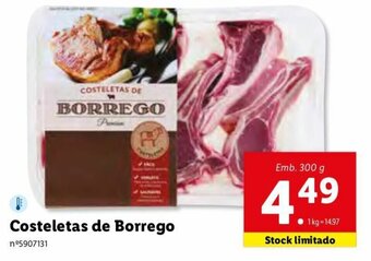 Lidl Costeletas de Borrego 300g promoção