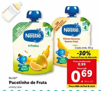 Nestlé Pacotinho de Fruta 90g