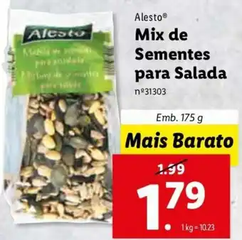 Lidl Mix de Sementes para Salada 175g promoção