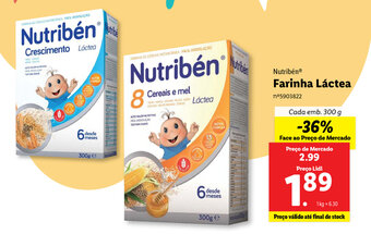 Nutribén Farinha Láctea 300g