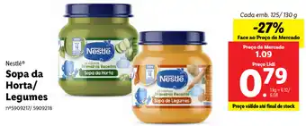 Nestlé Sopa da Horta/Legumes 125/130g