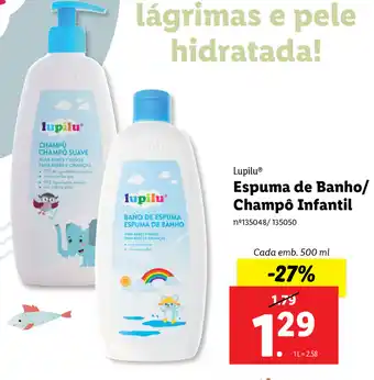 Lupilu Espuma de Banho/Champô Infantil 500ml