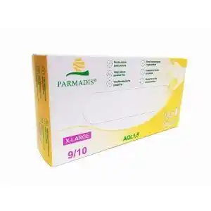 Caja de 100 guantes vinilo t.xl 9/10 cristal hygiene un solo uso sin polvo